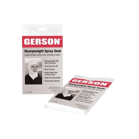 Gerson Spray Socks, Economy Dry-Wick 150 gsm Polyester, 12-Count, Case of 12, 144PK 070195B